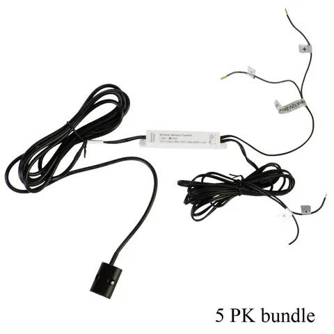 5 pack Cabinet door ON/OFF sensor switch for Single Color LED Light