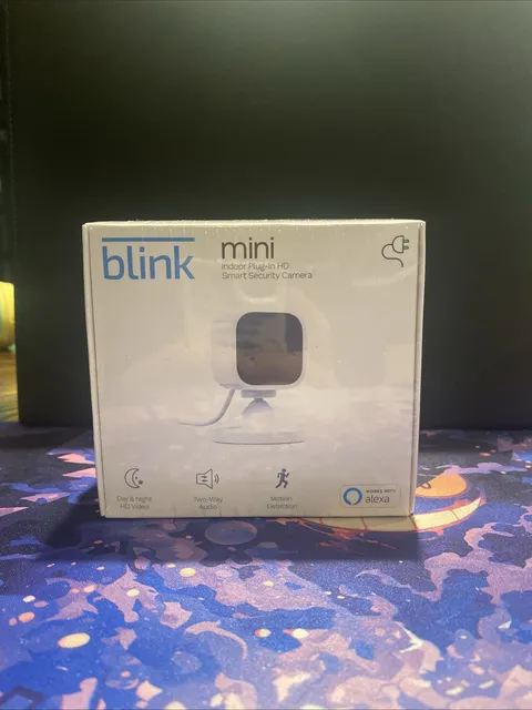 New Sealed Amazon Blink Mini Security Camera 1080p BCM00300U