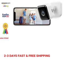 Indoor Security Camera with 2K Resolution, Motion Detection, Night Vision