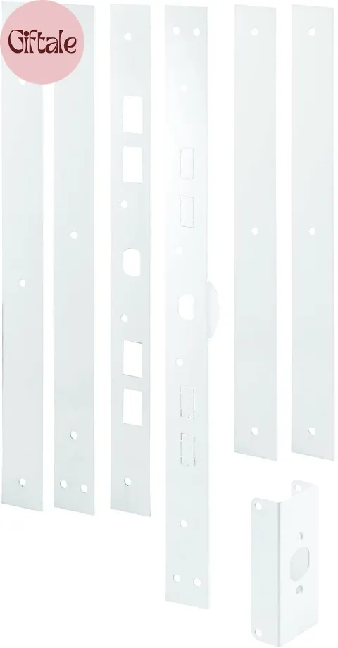 U 11026 Jamb Repair and Reinforcement Kit, 59-1/2 In. Installed, Steel Construct