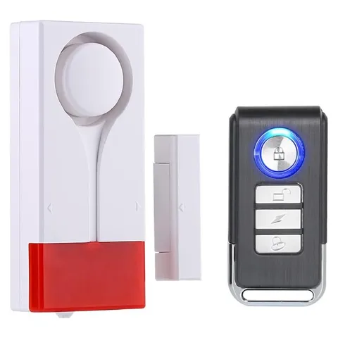 Door Window Open Alarm,  Remote Control Magnetic Sensor Chime  Theft Home9861
