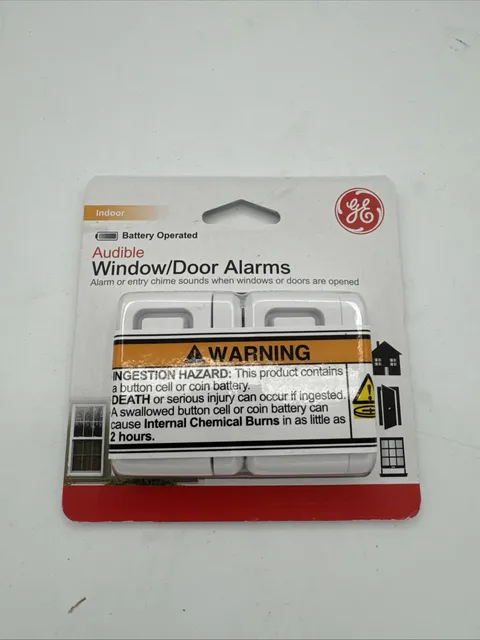 GE 45115 Personal Security Wireless Window or Door Alarm - Entry Chime Mode