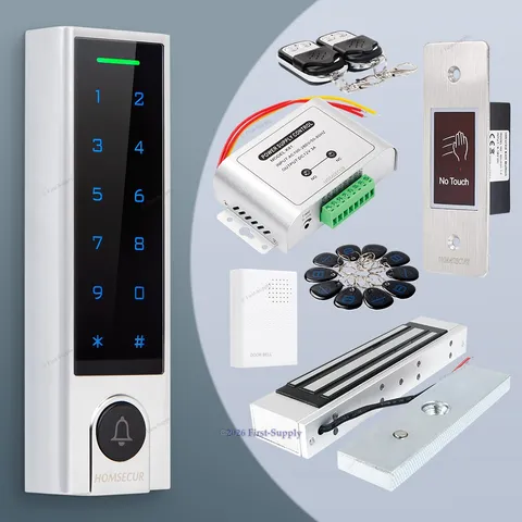 HOMSECUR Weatherproof WIFI RFID Access Control Set Lock APP Unlock