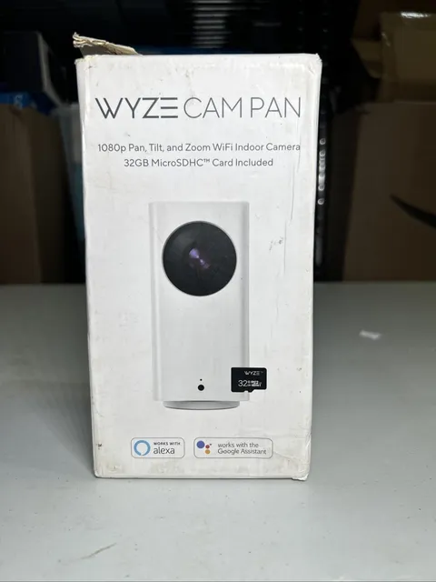 Wyze Cam Pan 1080p Tilt/Zoom Wi-Fi Indoor Smart Home Camera Night Vision WYZECP1
