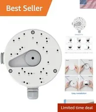Aluminum Alloy Junction Box D20 for RLC Series Cameras - Long-Lasting Protection
