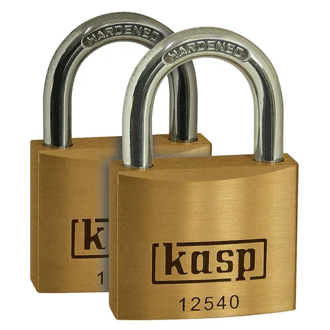Kasp K12540D2 Premium Brass Lock - 40mm - Double