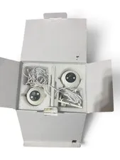 Oculview 2K Solar Security Cameras Wireless Outdoor 2 Pack Pan Tilt WiFi
