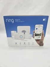RING Alarm Wireless Home Or Office Security Kit 5-Piece White 4K11S70EN0