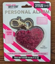 1 PC SAFETY STUFF SUPER-CUTE PERSONAL ALARM NEW IN PACKAGE MUST  SEE DESCRIPTION