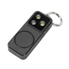 Safety Alarm Light For Women 4 Lighting Modes USB Rechargeable Keychain Siren