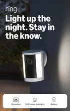 Ring Spotlight Cam Plus, Battery, Home or business security with HD video, Two-W