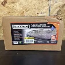 Quick Dam Water Activated 17ft Flood Barriers, Reusable Water Absorbers for Dive