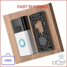 No-Drill Adhesive Doorbell Mount Compatible with Video Doorbell (2nd Generation