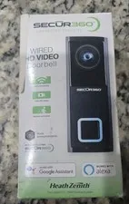 Secur360 Wired HD Video Doorbell #SL-9600-00 1219 -Brand New, Never installed
