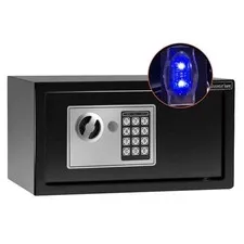 JUGREAT Safe Box with Sensor Light,Electronic Digital Security Safe Steel Con...