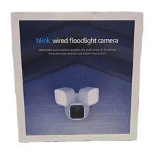 Blink Wired Floodlight Smart Security Camera 2600 Lumens HD Live View 