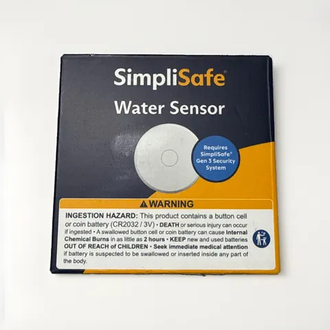 SimpliSafe WT3 Water Sensor Wireless Leak Detector Open Box
