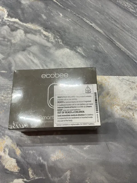 ecobee SmartSensor for Doors and Windows - Pack of 2 (EB-DWSHM2PK-01) NEW SEALED
