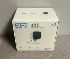 Blink Mini Indoor Plug-In Live HD Smart Security Camera (New in Box)