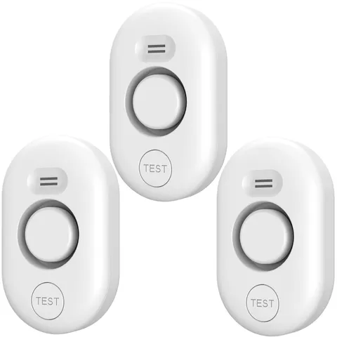 3 Pack WD61 Water Leak Detector for Home, Support Pair with W13 WiFi Gateway ...