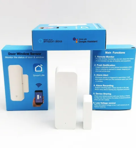 Smart Door and Window Sensor Wireless Connection App Control