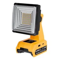 LED Work Light for Dewalt 20V Max Battery, 25W 1500LM Portable Cordless Work ...