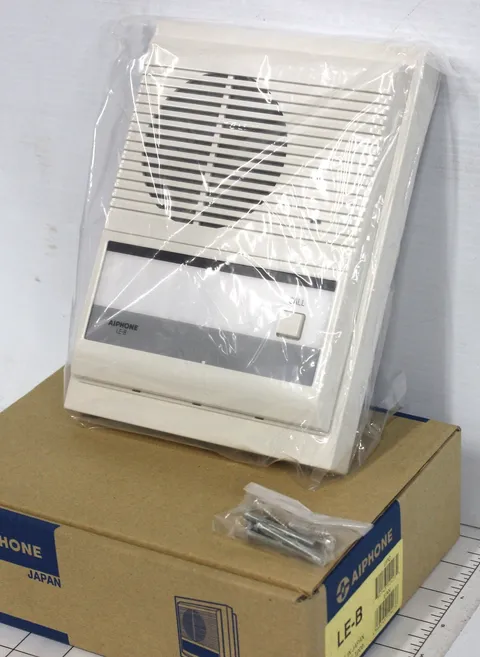 AIPHONE LE-B INTERCOM CALL STATION White New