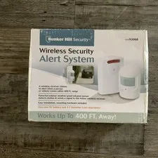 Bunker Hill Wireless Security Alert System 400 Foot Range. New Open Box