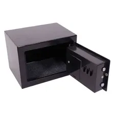 HOT PUSH Mini Wall-in Style Electronic Code Metal Steel Box Safe Case 17EF Black