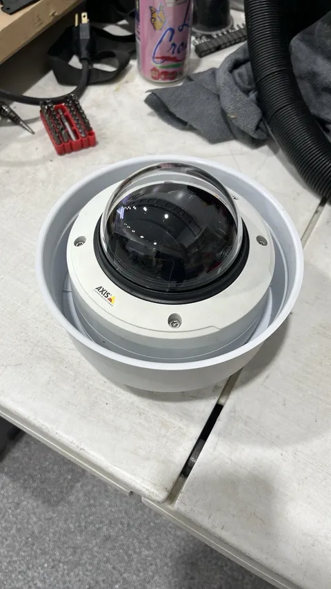 Axis Communications P3255-LVE Outdoor Network AI Dome Camera