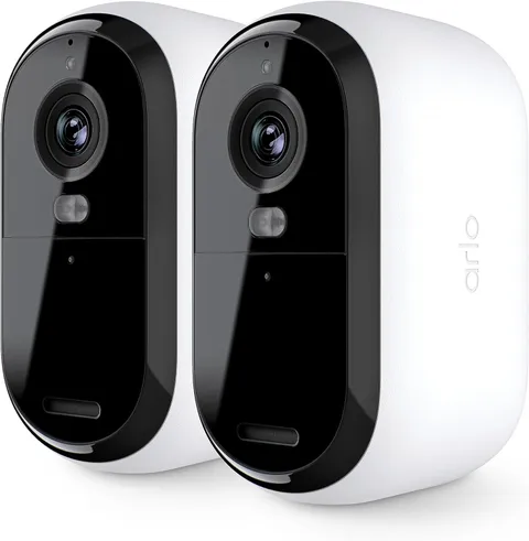 Arlo VMC3250-100NAS Essential 2-Camera Outdoor Wireless 2K Security Camera 2nd..