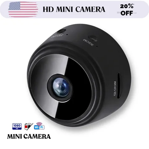 Mini WiFi Security Camera Wireless HD Night Vision IP DVR USB Home Monitor
