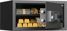 1 Cubic Feet Safe Box, Digital Security Lock Box with Shelf & Keypad & Combinati