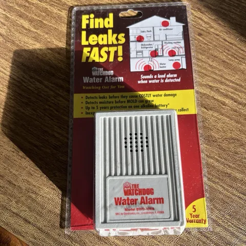 The Watchdog Water Alarm Early Warning Leak Detector BRAND NEW