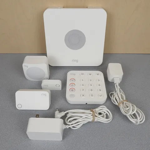 Ring Alarm Security System Kit Base Station Keypad Motion Sensor Contact Z-Wave