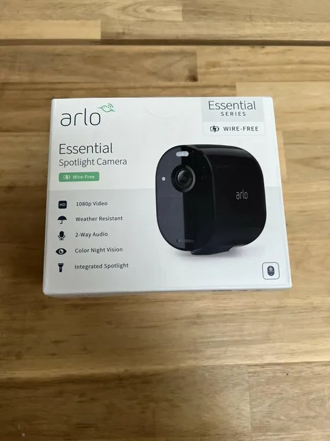 Arlo VMC2030B Essential Spotlight Wireless Camera (New)