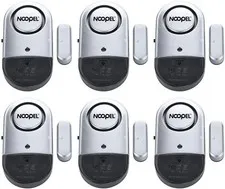 Door Alarms for Kids Safety, 6 Pack 120Db Pool Alarm Sensor for Doors and Window