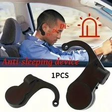 USB Anti-Drowsy Driving Alarm Steering Wheel Clip Long Drive Safety Tool for Car
