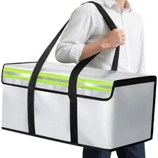 Large Fireproof Document Storage Bags 24x12x12in Cash Photo Safe Document