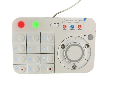 Ring Keypad 1st Gen Wireless Alarm Keypad for Ring Alarm Security w/ Power Cord