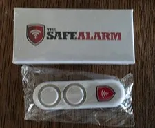 The Safe Alarm Portable Personal Self Defense Device Keychain New Sealed Box