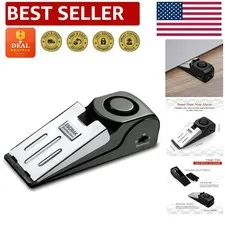 Under Door Mounted Alarm with 120DB Siren - Travel & Home Security Essential