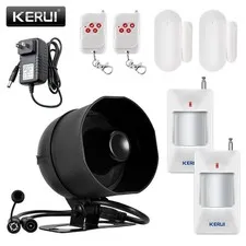 WiFi Smart Burglar Alarm System 110dB Siren App Control Door Window Sensor Kit