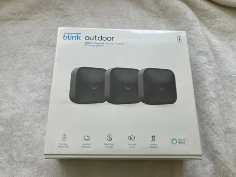 Blink Outdoor 3rd Gen Wireless 1080p HD Home Security Camera System Kit NEW