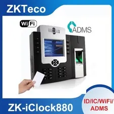 ZKTeco Iclock880 TCP/IP Fingerprint Card Time Attendance Time Clock with Camera