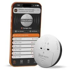 WiggleWorm Alert Mini Motion Vibration Sensor Alarm (2-Pack) – Stick 2 Pack