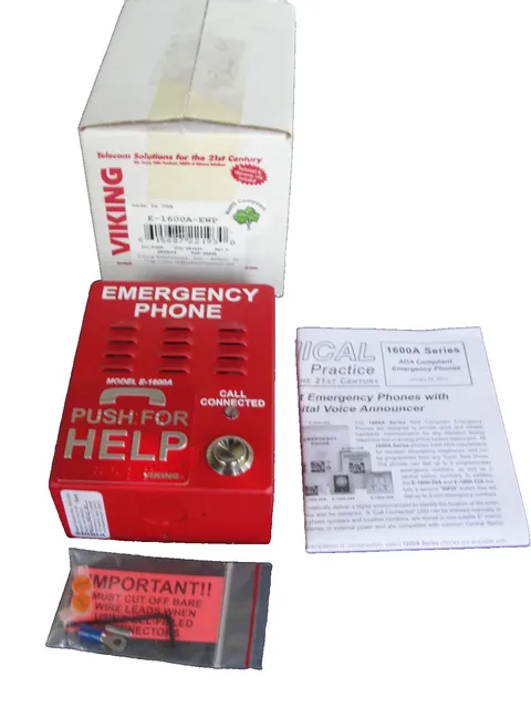 New Viking Electronics E-1600A Emergency Phone e1600a.