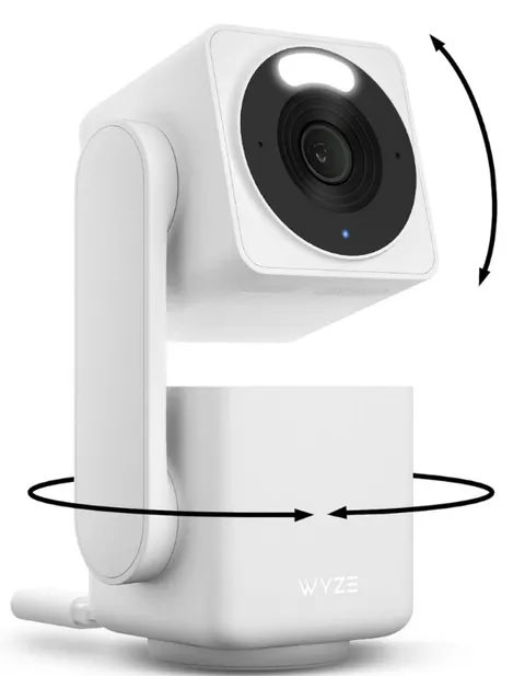 Cámara Seguridad 4K Interior Exterior con Visión Nocturna y Giro 360°, Nuevo