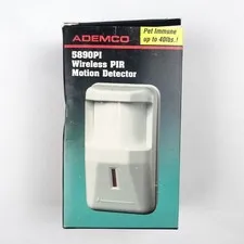 Ademco 5890PI Wireless PIR Motion Detector 40lbs Pet Immunity