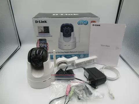 D-Link DCS-5222L HD Pan Tilt Day Night Wi-Fi IP Network Cloud Camera NIB